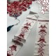 Red Maria Blossoms Tights